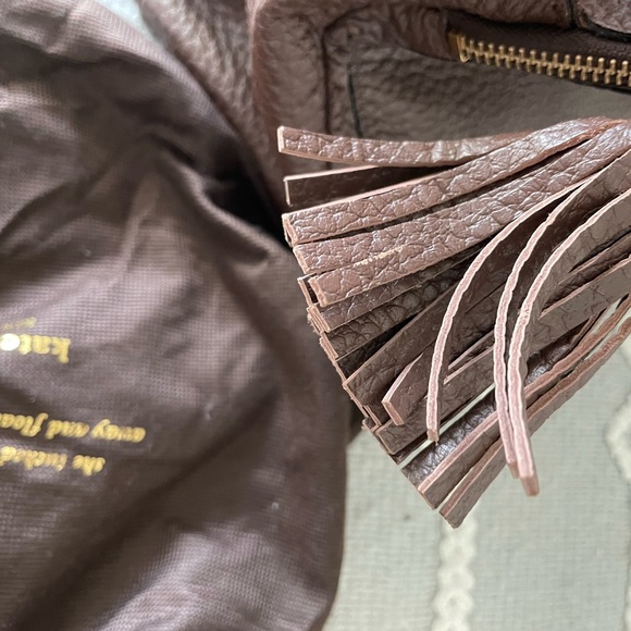 Brown Leather Kate Spade Purse - Picture 4 of 5